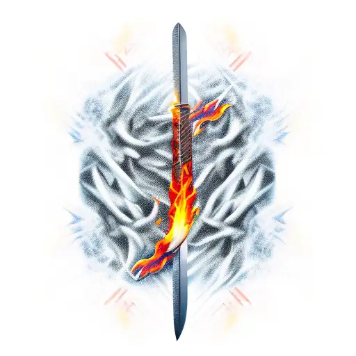 Jikdo Sword Made Of Fire