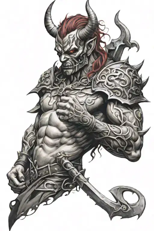 Warrior Angle Half Devil