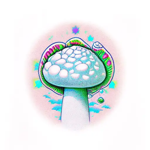 Psychedelic Toadstool