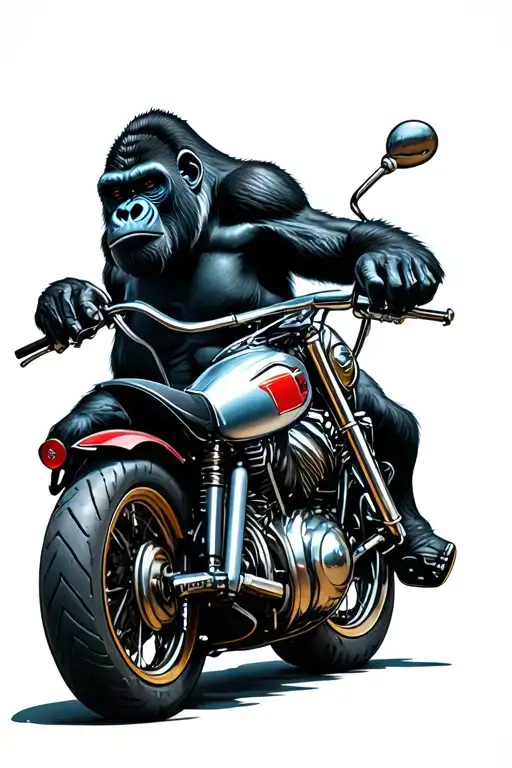 Motor Bike Gorilla