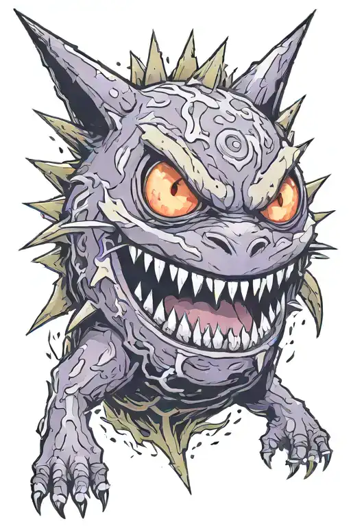 Pokemon Gengar Materializing