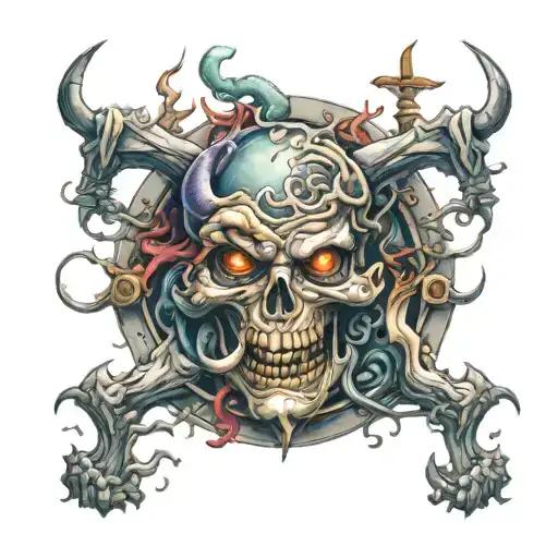 Evil Fighting Represented