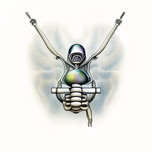 Alien Lifting Trophies