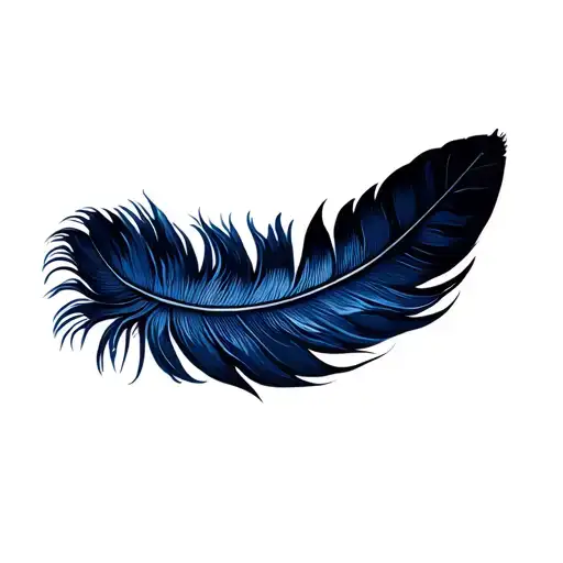 Boho Style Bird Feather