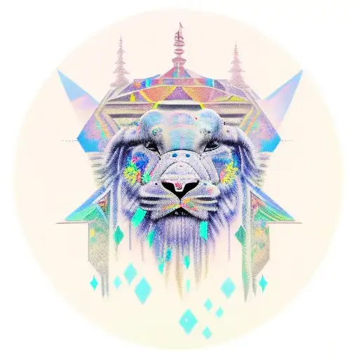 3 Peak Mountain With Opal Elephant