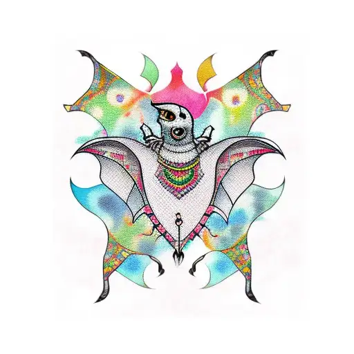 Bat Traditional Pakistani Ajrak