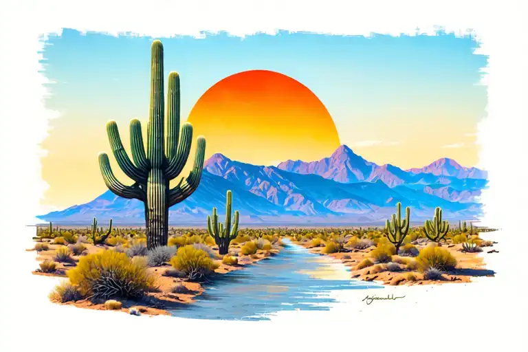Arizona Desert Landscape