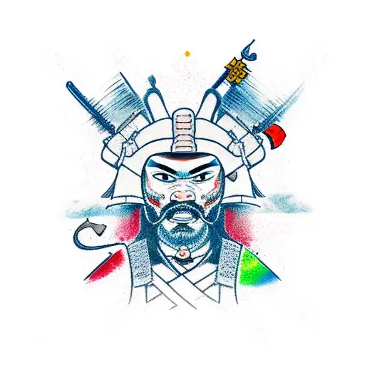 Samurai With Arrows