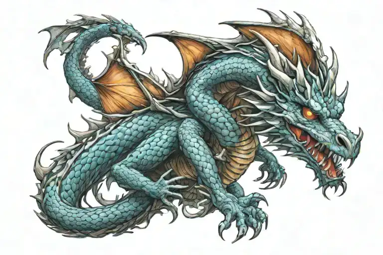 Dragon Eating Its Own Tail