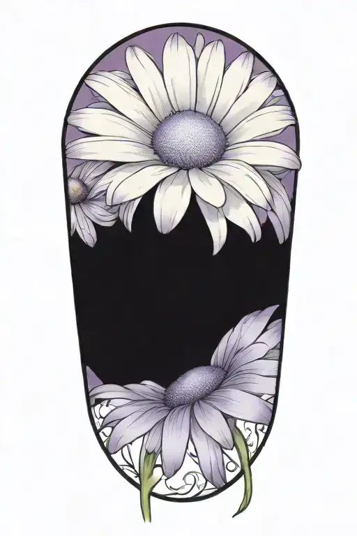 Purple Daisy Flowers