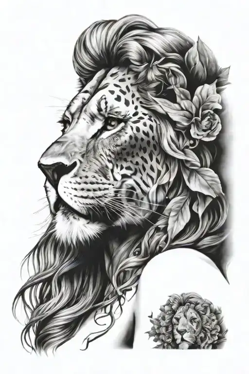 Woman Lion