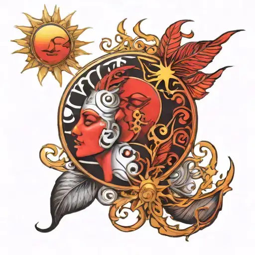 Scarlet Mormon Sun And Moon