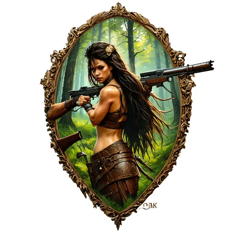 Spartin Lady At War Forest
