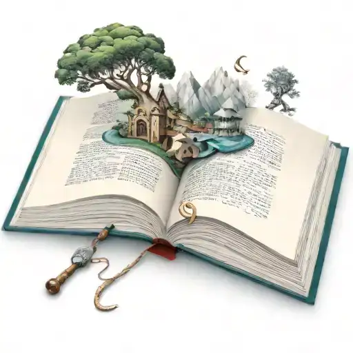 Book Opening To A Real World Inside