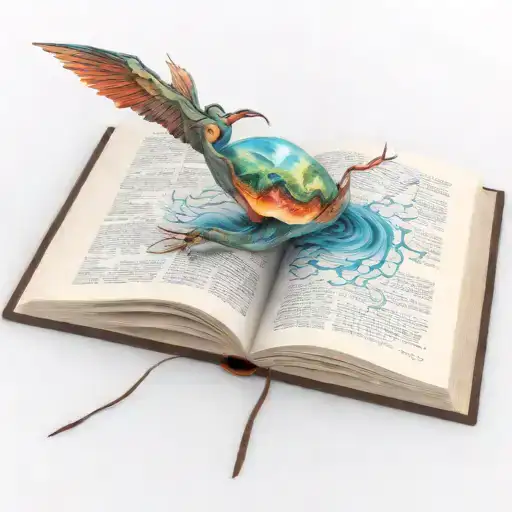 Book Opening To A Real World Inside