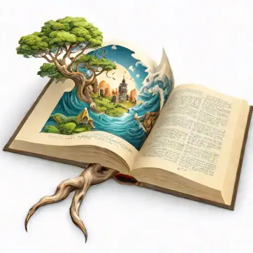 Book Opening To A Real World Inside