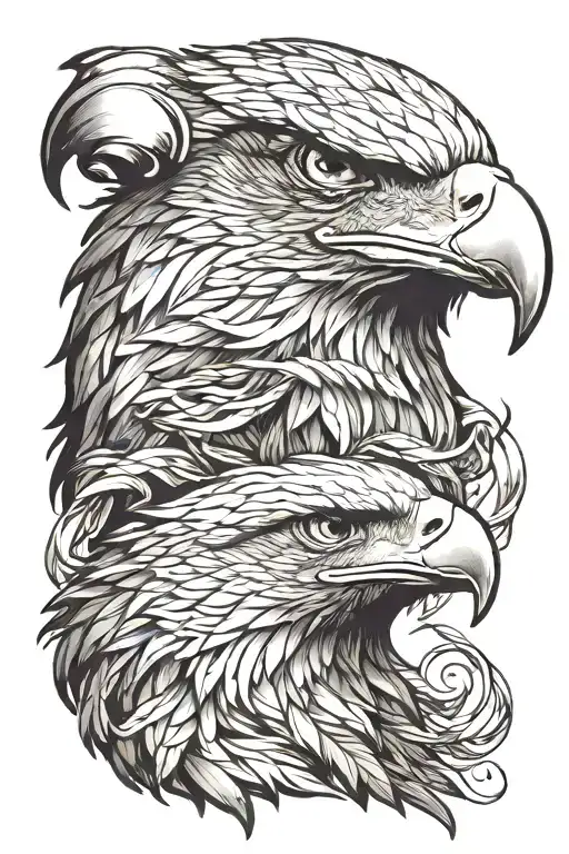 Eagle Intertwined