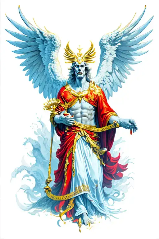 San Miguel Arcangel And Demon