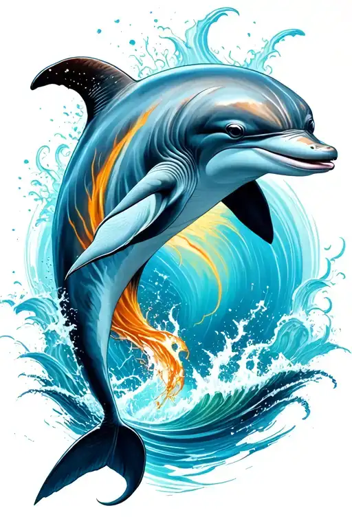 Dolphin Jumping