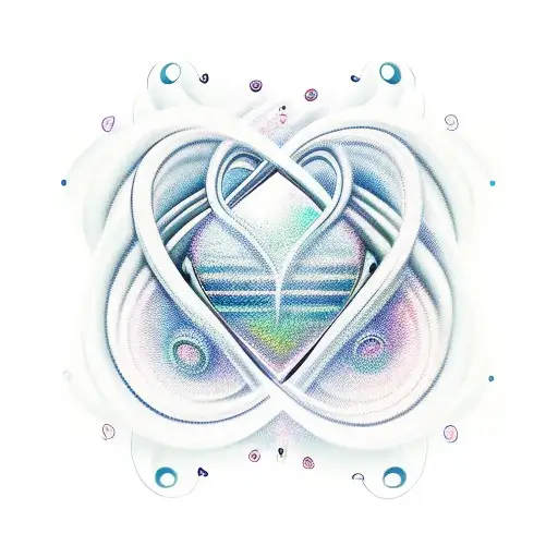 Combination Between Infinity And Music And Love Heart