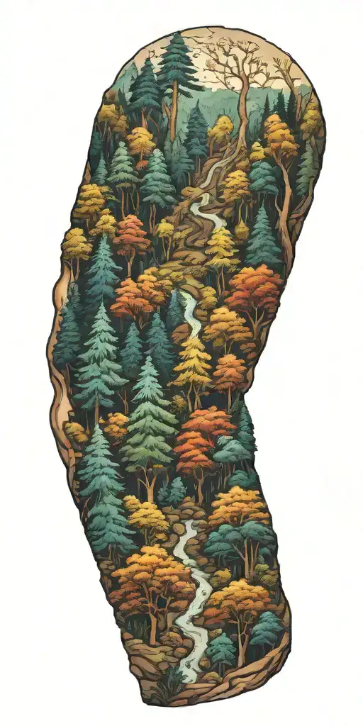 Forest Landscape Merging