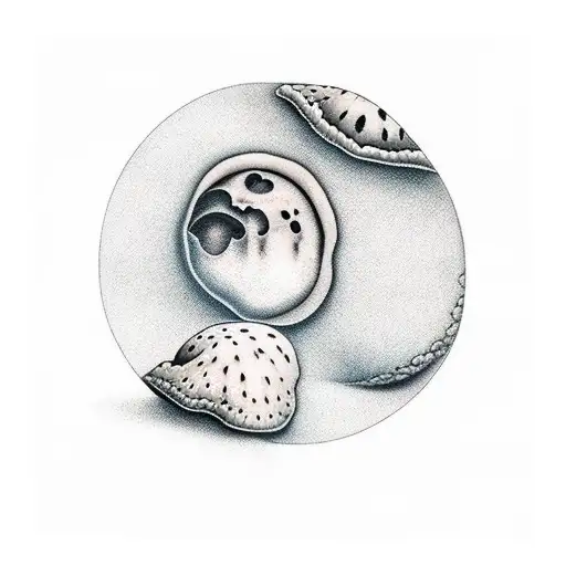 Half Moon Half Mushroom