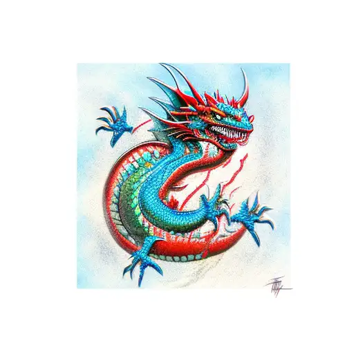 Water Bearing Dragon