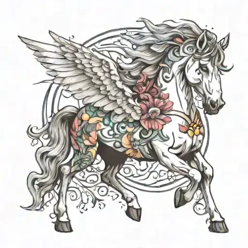 Pegasus Horse
