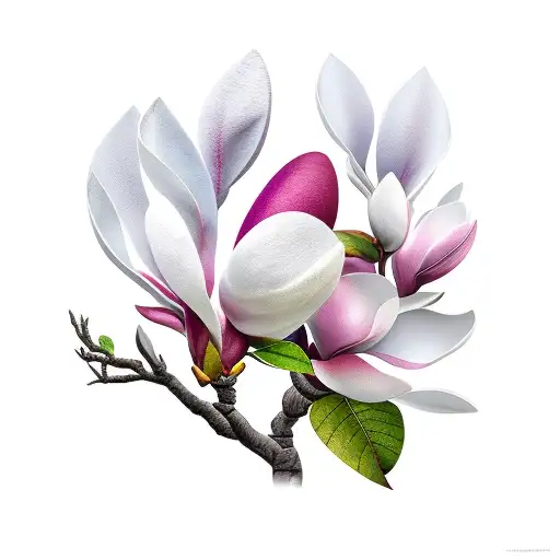 Magnolia Tree Flowers