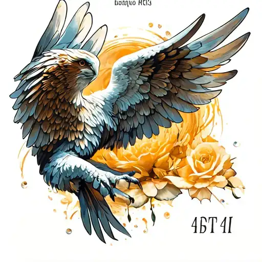 Wings With A Date Underneath