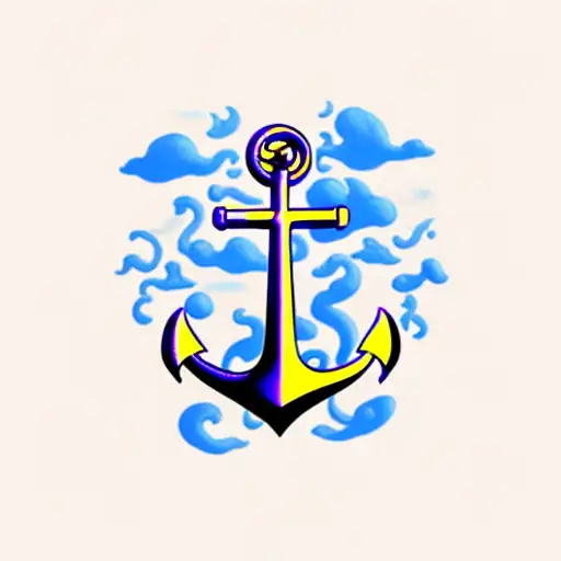 Anchor Psychodelic Font