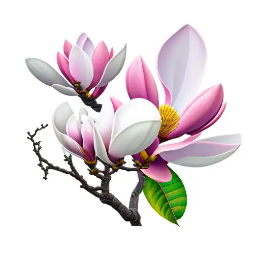 Magnolia Tree Flowers