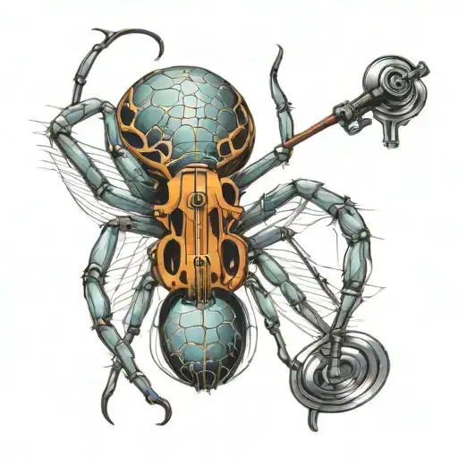 Violin-head Spider