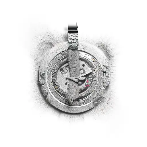 Mcrooge Mcduck Chain Black And Grey Money