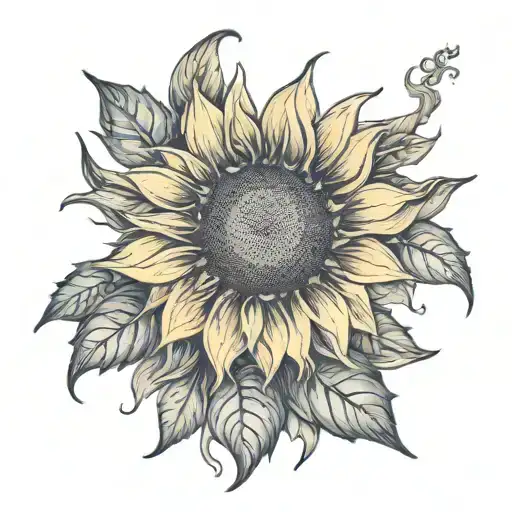 Warped Sunflower