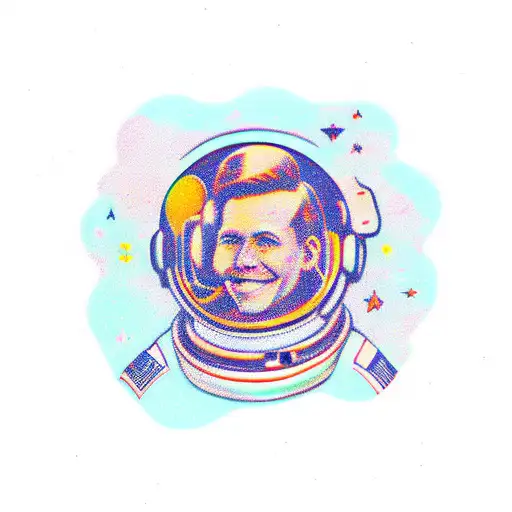 Astronaut In Paradise