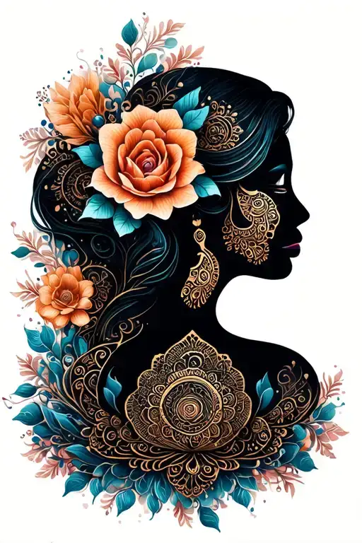 Fantasy Wedding Henna Inspired Patterns