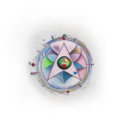 Make A Tattoo Model With The Symbol Of Dopamine And Serotonin