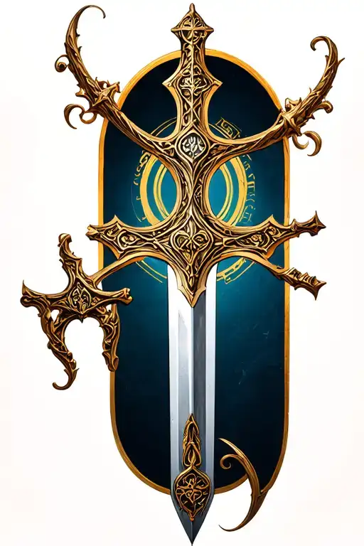 Cross Orthodox Sword