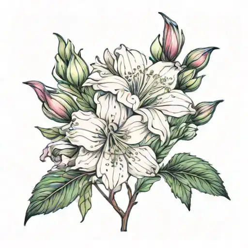 March April May June July September Birth Flower Color With Long Stems