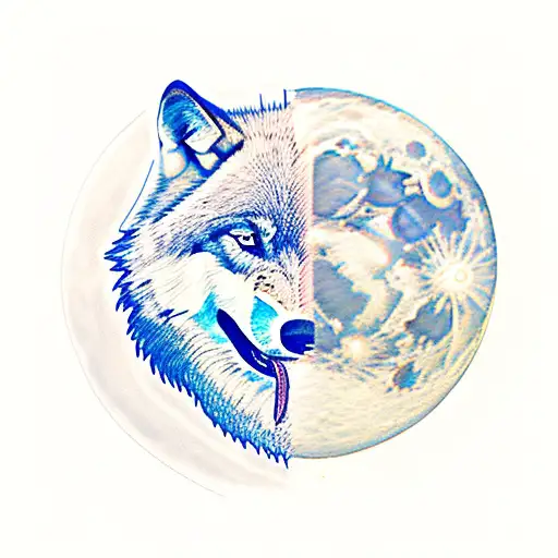 Wolf Eats Moon