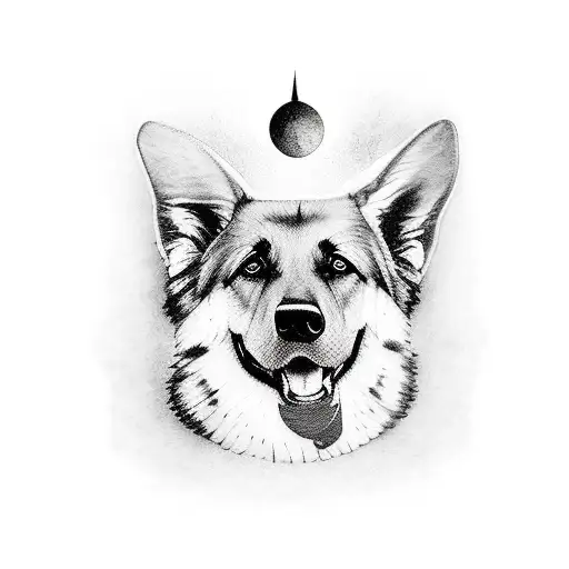 German Shepperd Patronum