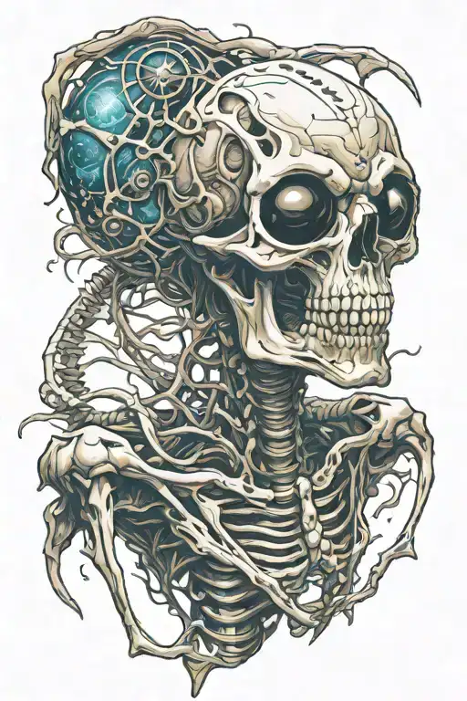 Alien Skeleton