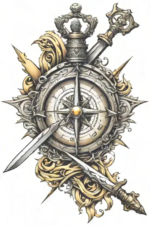 Sword And Compass