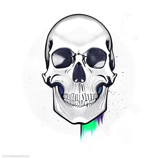 Pirate Skull In Space
