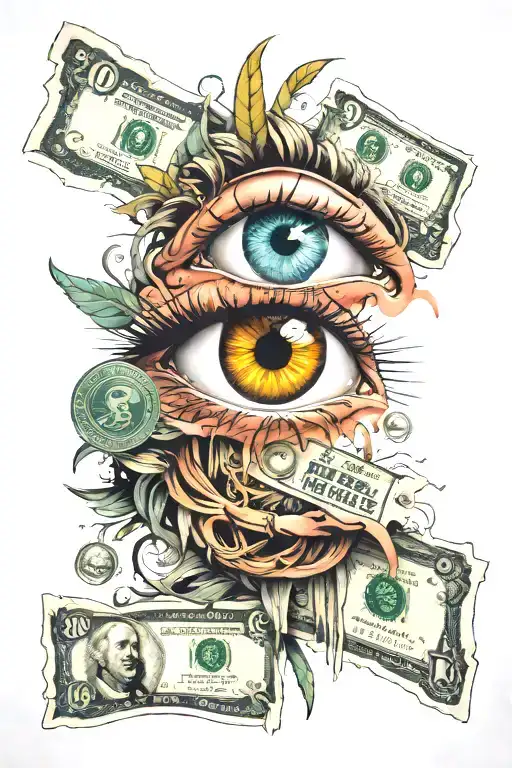 Money And A Eye