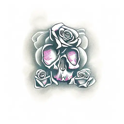Skull And Roses