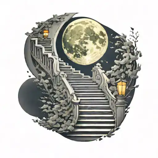 Stairs Moon