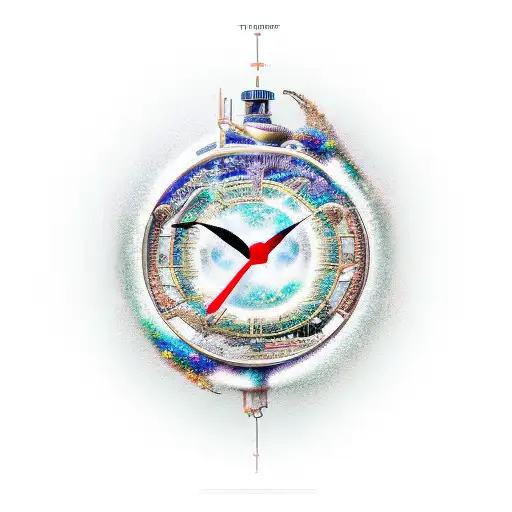 Time Travel With Universe And Clocks In Dytopian Future