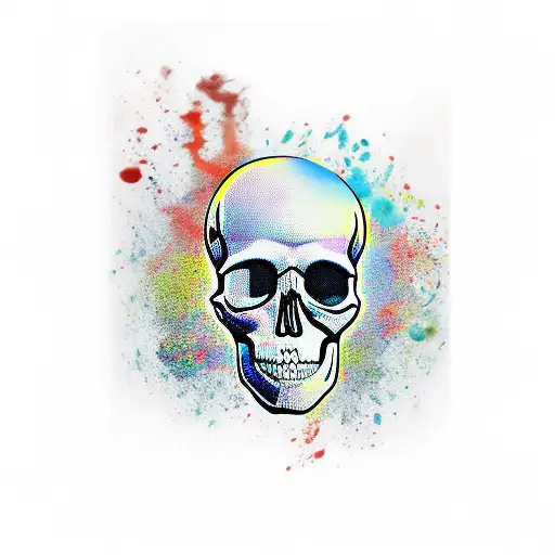 Skull Serbia Arm Sleeve